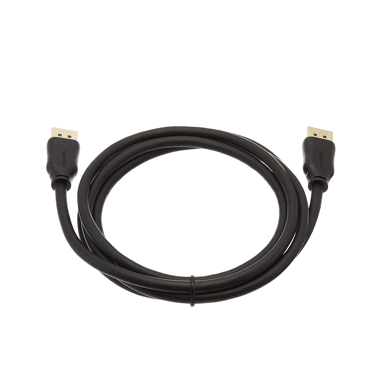 Amazon Basics DisplayPort 1.4 Cable, 32.4 Gbps, 8K@60Hz, 1.8 m, Black