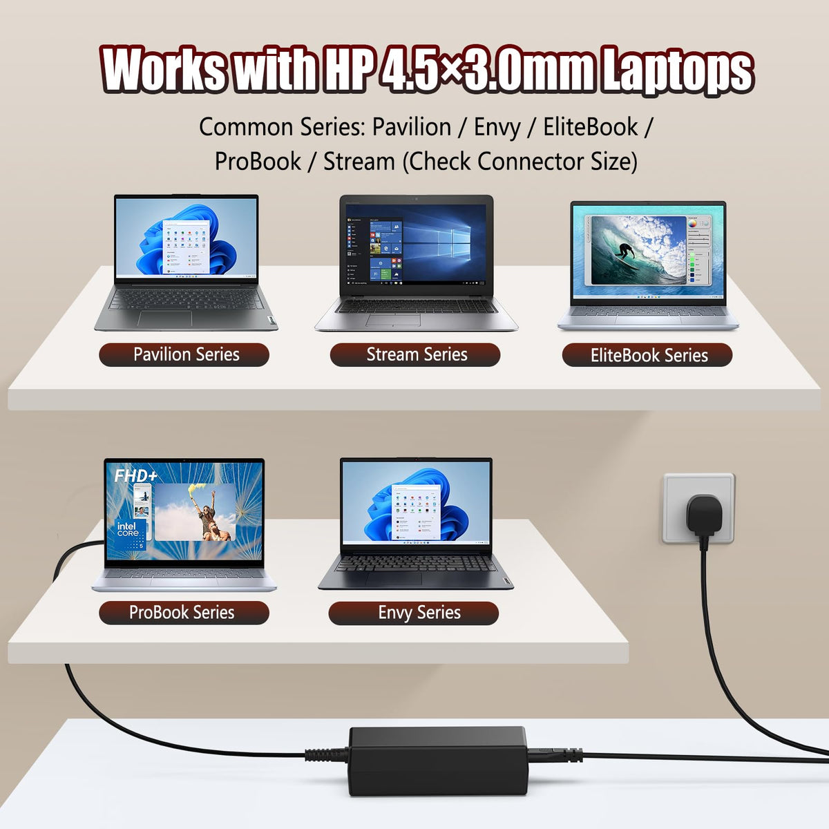 12V/24V 100W Car Laptop Charger USB C Compatible with MacBook Lenovo Dell