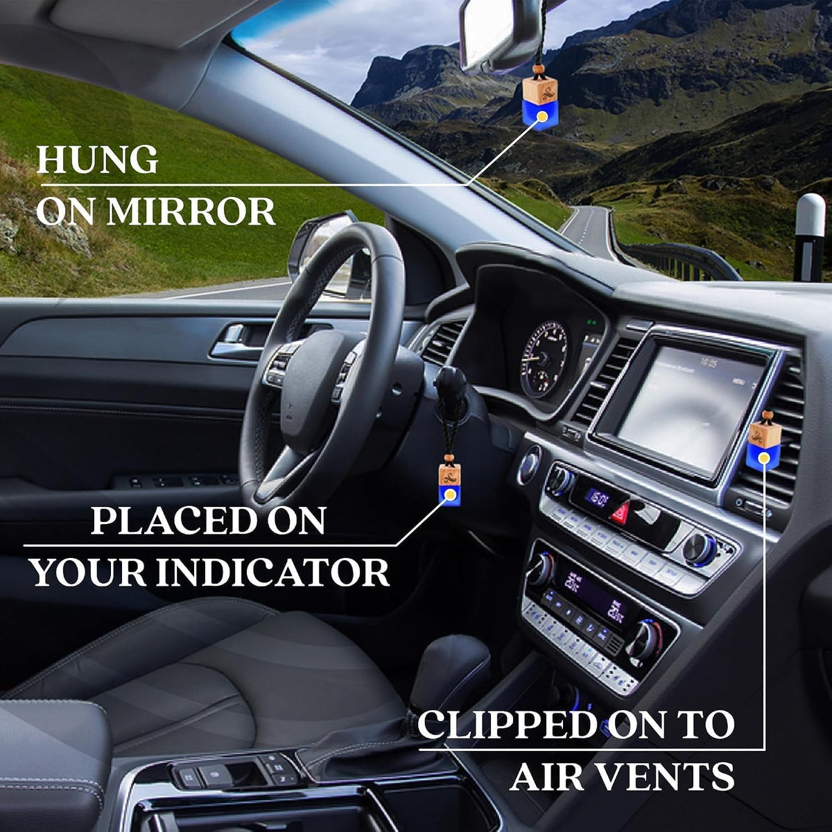 Car Air Freshener for Men - Suvage Inspired Perfume Diffuser Home by Perfa