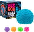 Schylling NeeDoh Fuzz Ball Wonder Waves - Squeeze Toy with a Velvet Texture and Soft Cloud Squish - 2.25" Ball - Color May Vary (Pack of 1)