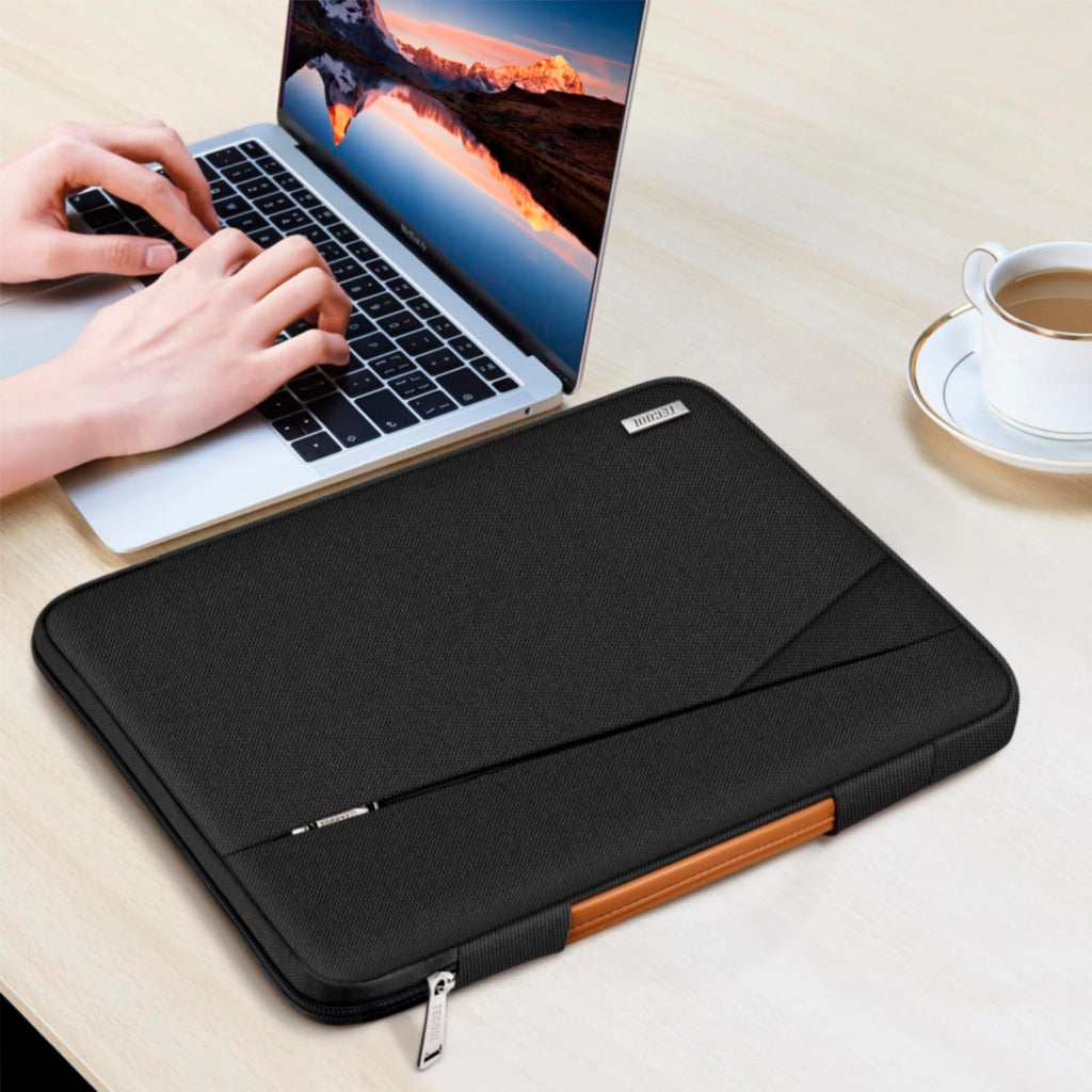 TECOOL 14 Inch Laptop Sleeve Protective Case Waterproof Computer Case