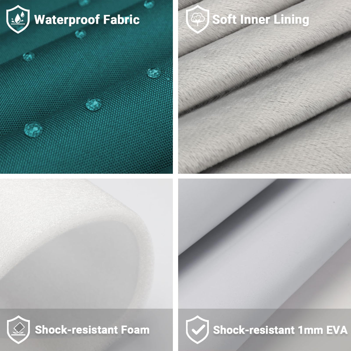 ZYB 16 Inch Laptop Sleeve Case,Shockproof Waterproof Notebook Case 16 Inch for 2021-2026 MacBook Pro 16 M5 M4 M3 M2 M1,16" Laptop Lenovo ThinkBook/IdeaPad HP Dell ASUS Acer Chromebook etc-Haze Blue