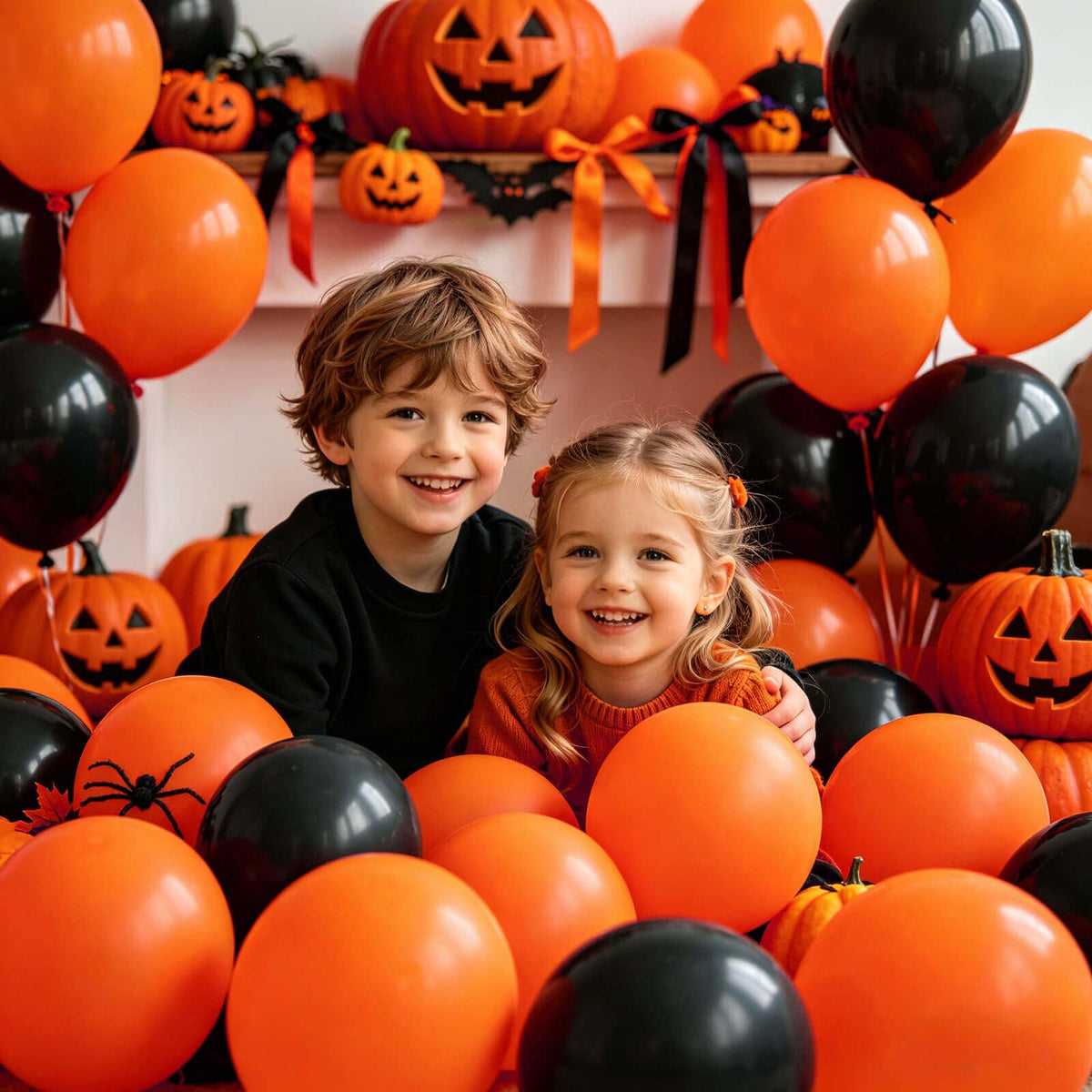 110pcs Black Balloon 12 inch, Black Latex Balloons for Birthday Party Baby Shower Wedding(with 2 Ribbons).