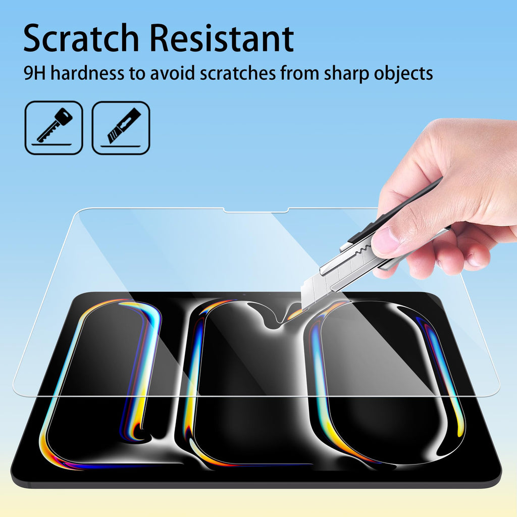4youquality 2-Pack for iPad Pro 11" & iPad Air 5/4 10.9" Screen Protector