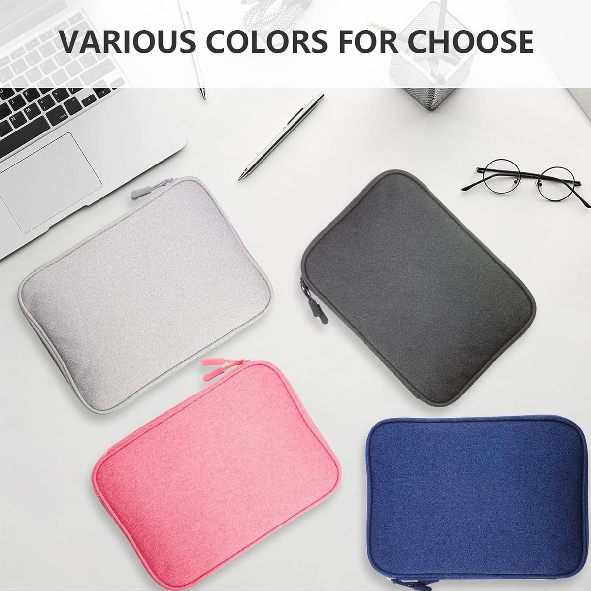 Teskyer Travel Cable Organiser Bag, Travel Essential, Black