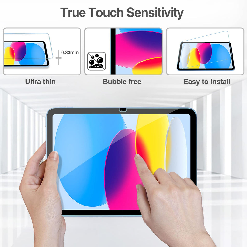 ProCase 3 Pack Screen Protector for iPad 9th 8th 7th Generation 10.2 Inch