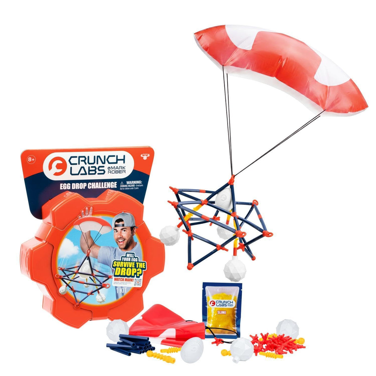 CrunchLabs by Mark Rober, Turbo Trick Paper Airplane, Fold, Launch, Fly