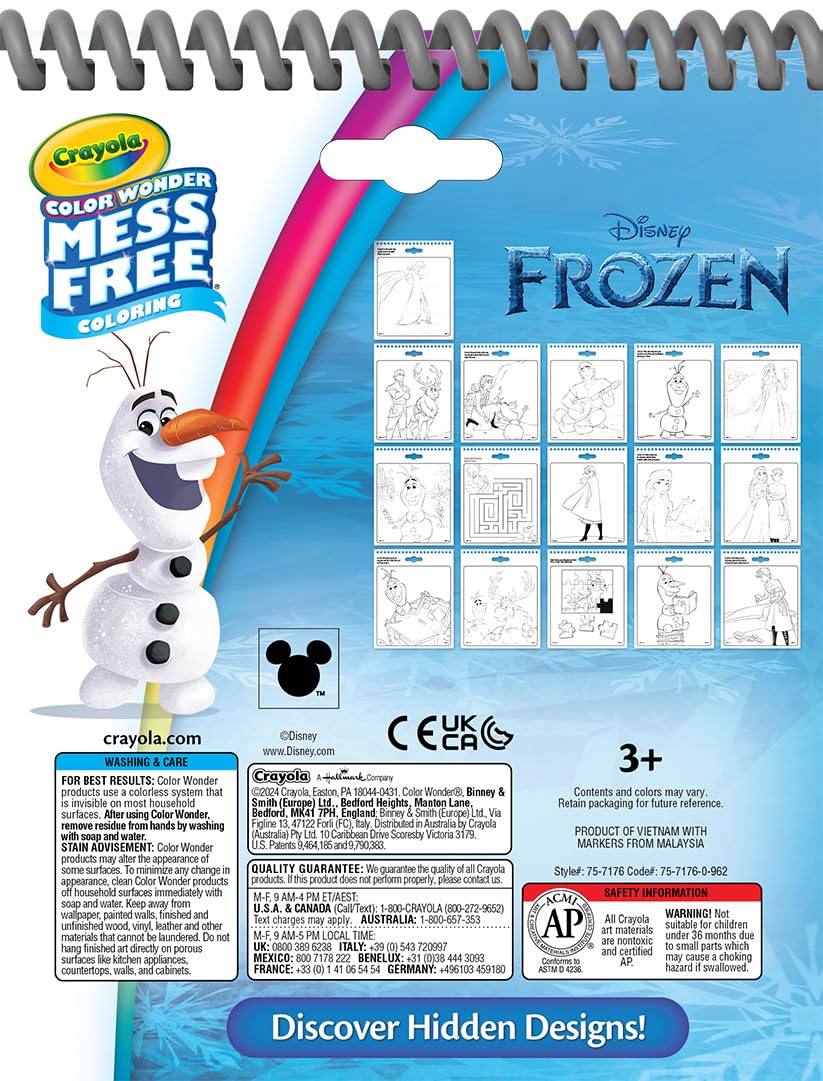 Crayola Color Wonder Mess Free Coloring Activity Set (30+ Pcs)