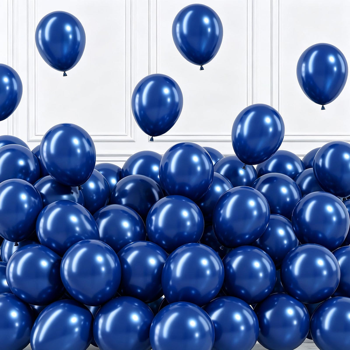 Togvu Black Balloons, 50Pack 5 Inch Small Mini Black Latex Party Balloons