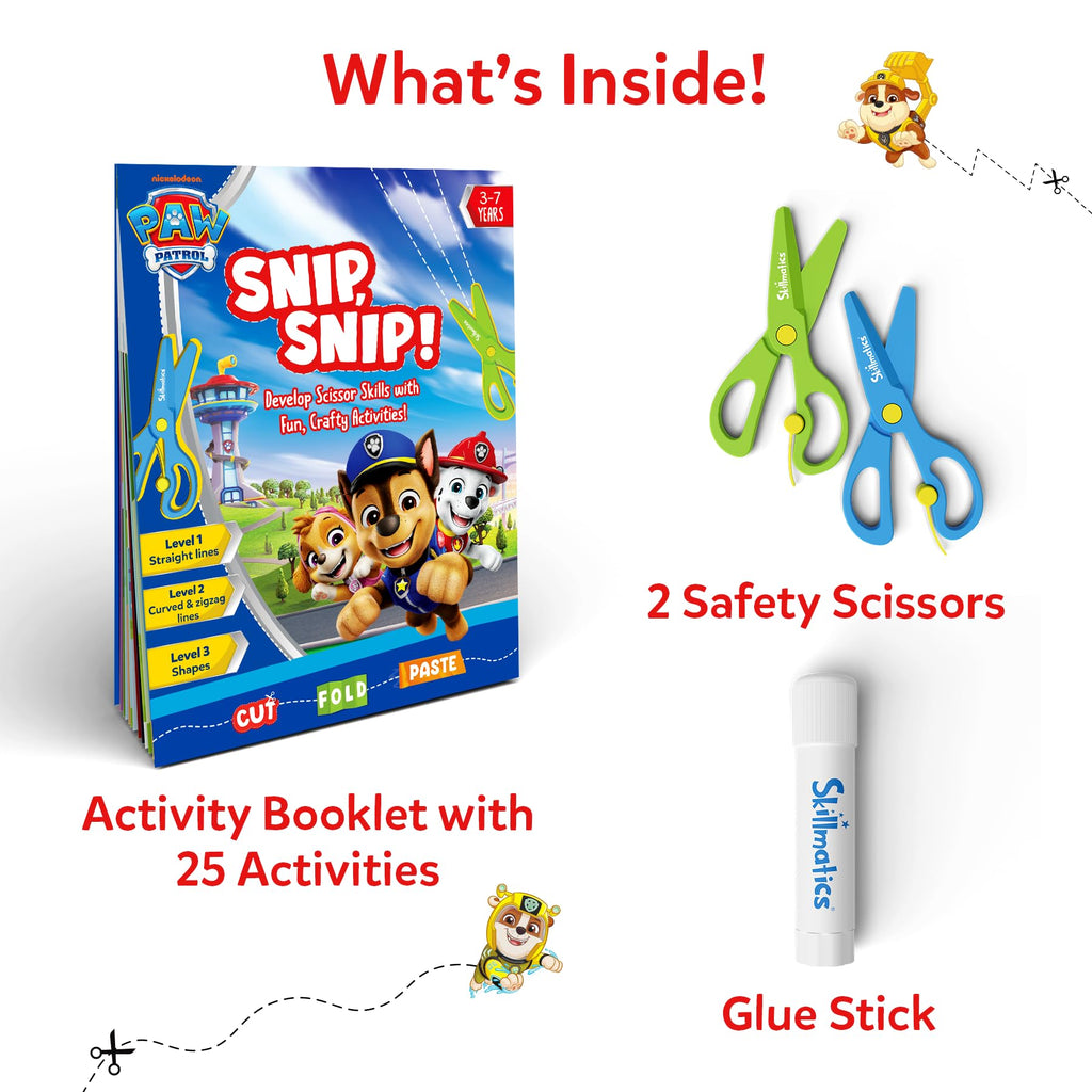 Skillmatics Snip Snip, Scissor Skills, Felt Craft Activity, Christmas Gift
