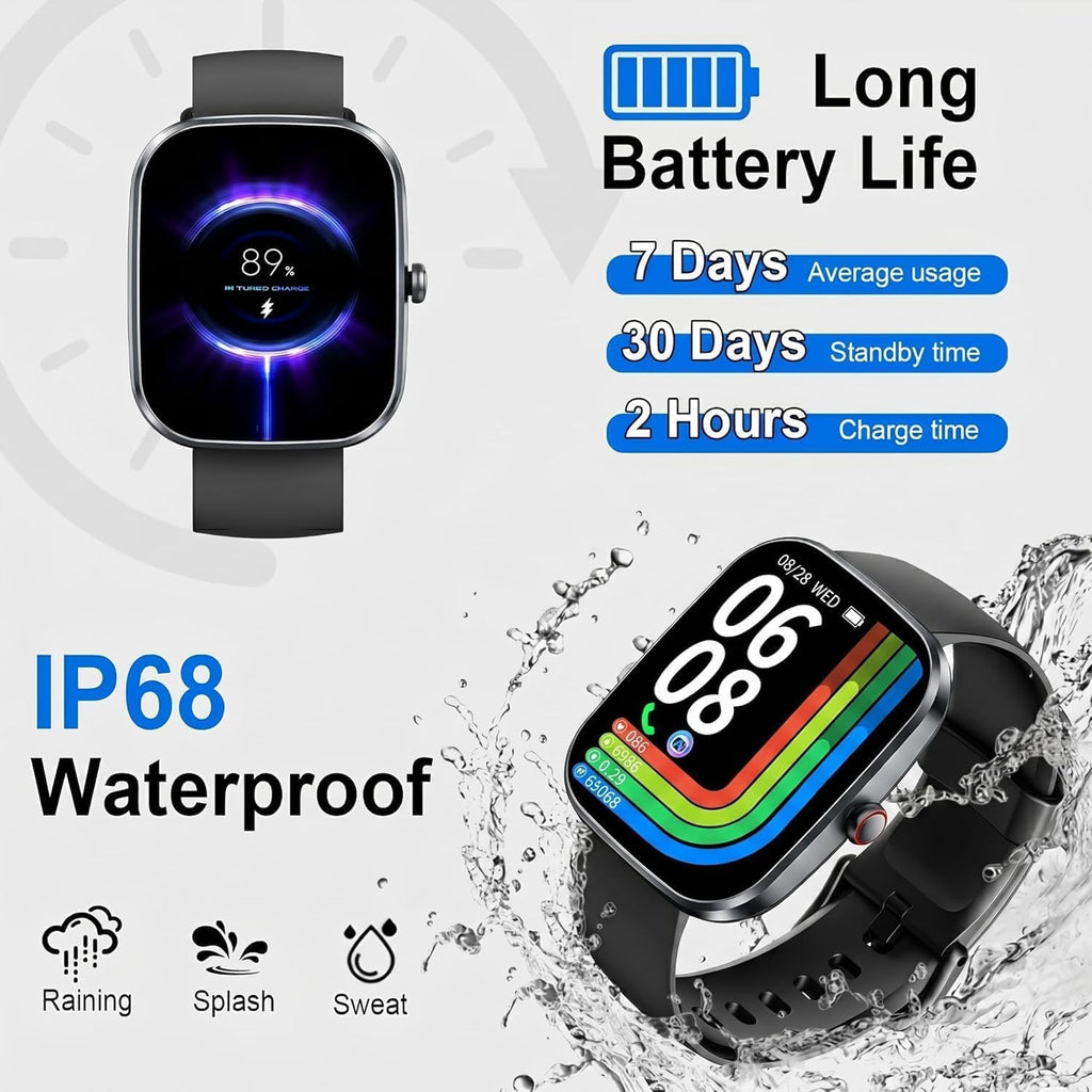 Motast Smart Watch, Fitness Tracker 1.69'' HD for Men Women,