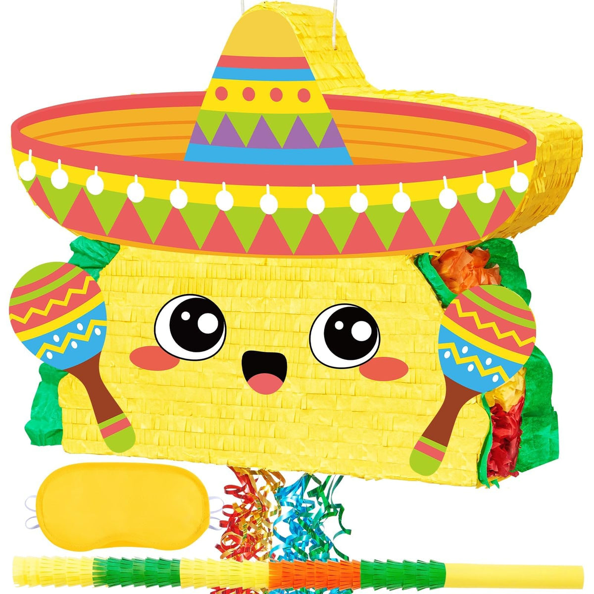 WERNNSAI Easter Bunny Piñata - Easter Rabbit Piñata, Spring Party Decor
