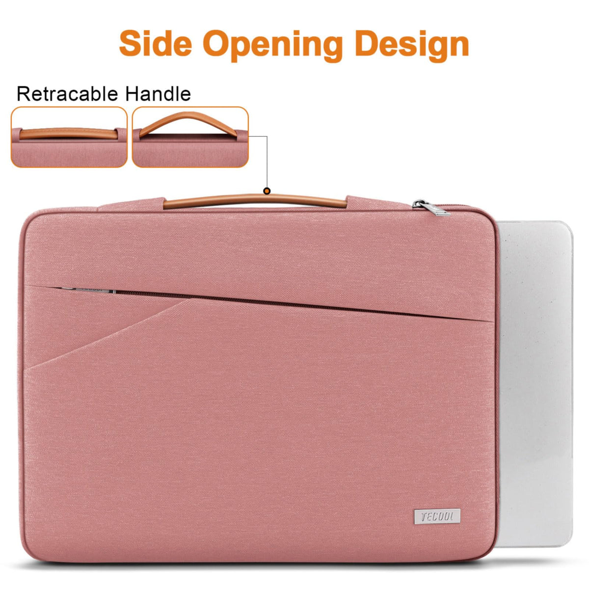 TECOOL 14 Inch Laptop Sleeve Protective Case Waterproof Computer Case