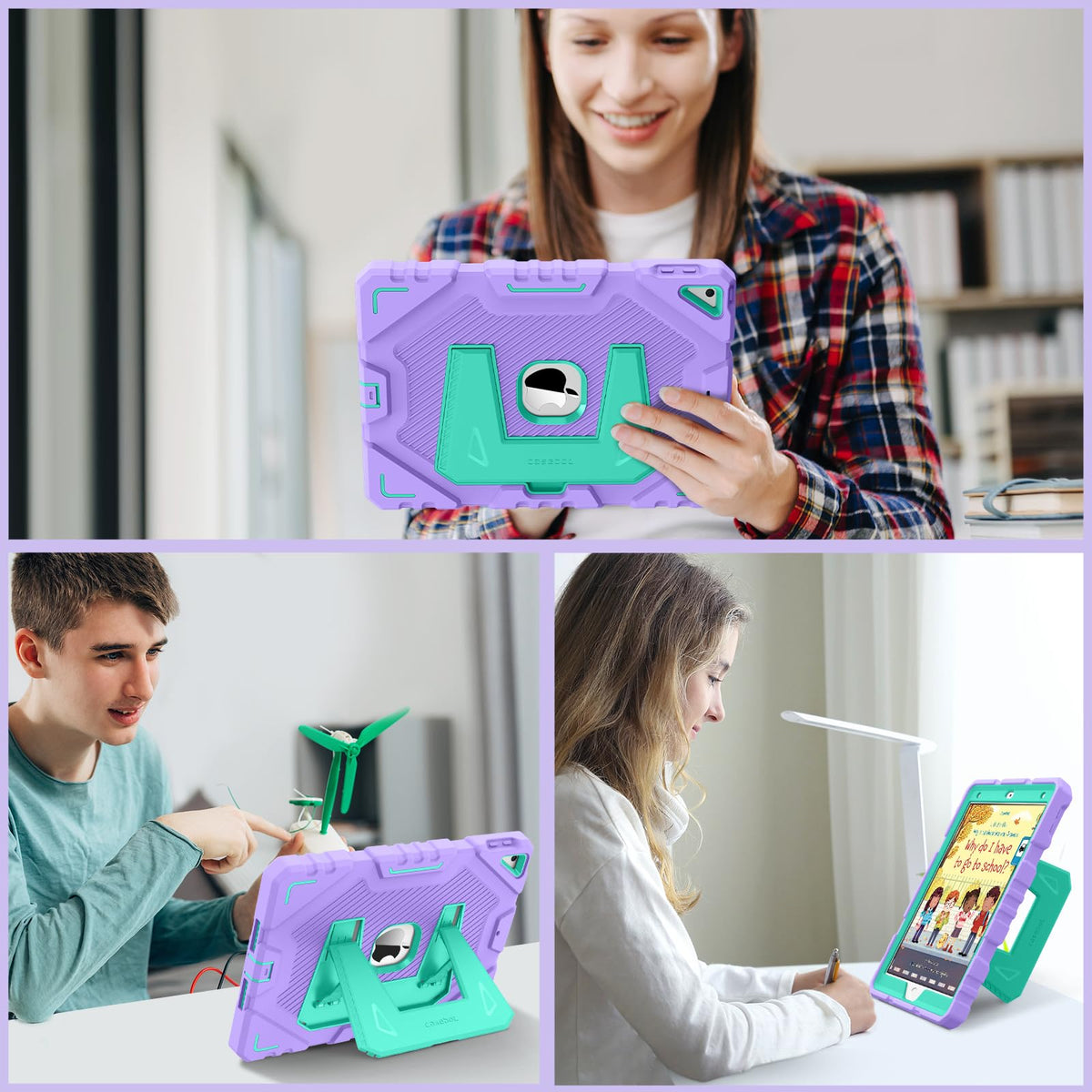 FINTIE Kid-Friendly Case for iPad 9th / 8th / 7th Generation 10.2 Inch