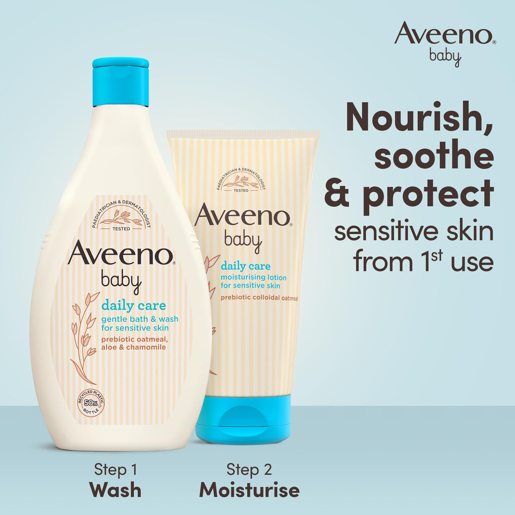Aveeno Baby Daily Care Moisturising Lotion for Sensitive Skin (1 x 250ml)