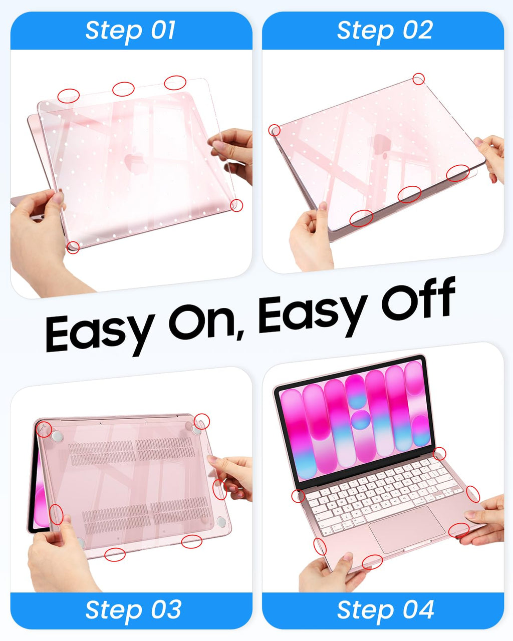 FINTIE Case for MacBook Neo 13-inch (2026) A18 Pro Chip (Model A3404)