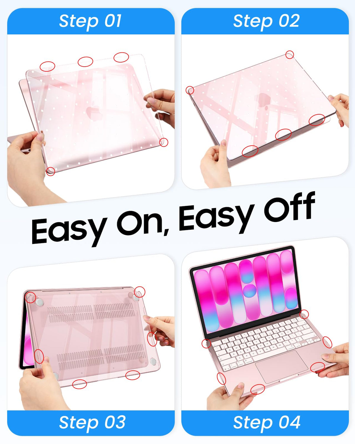FINTIE Case for MacBook Neo 13-inch (2026) A18 Pro Chip (Model A3404)