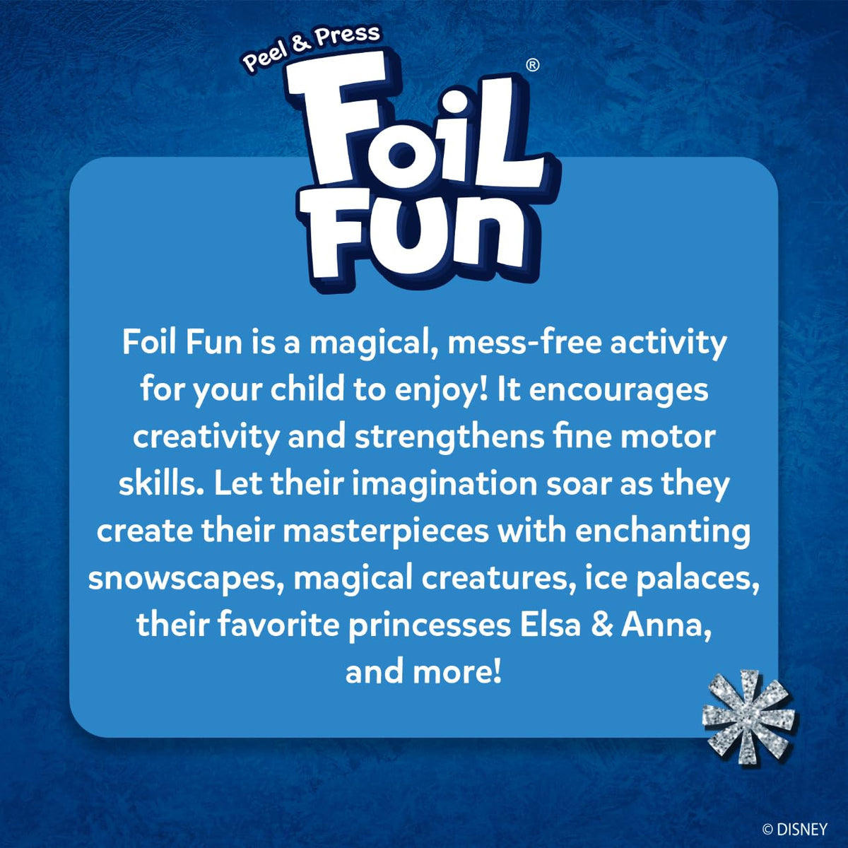 Skillmatics Foil Fun Disney Princess, Foil Art & Craft Kit, Christmas Gift