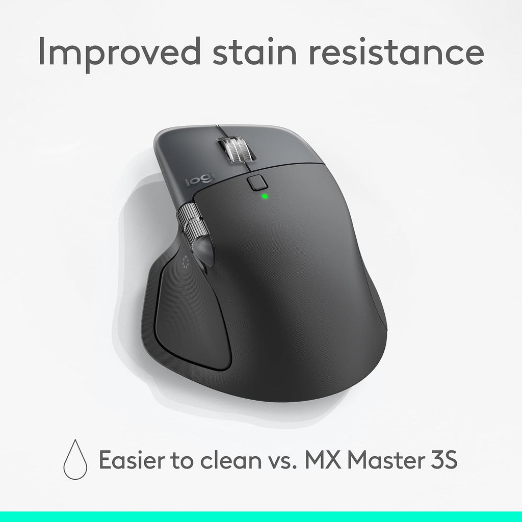 Logitech MX Master 4, Ergonomic Wireless Mouse