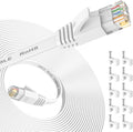 Ethernet Cable 10M, Cat6/Cat 6e Long Internet Cable,Flat Network Patch Cord