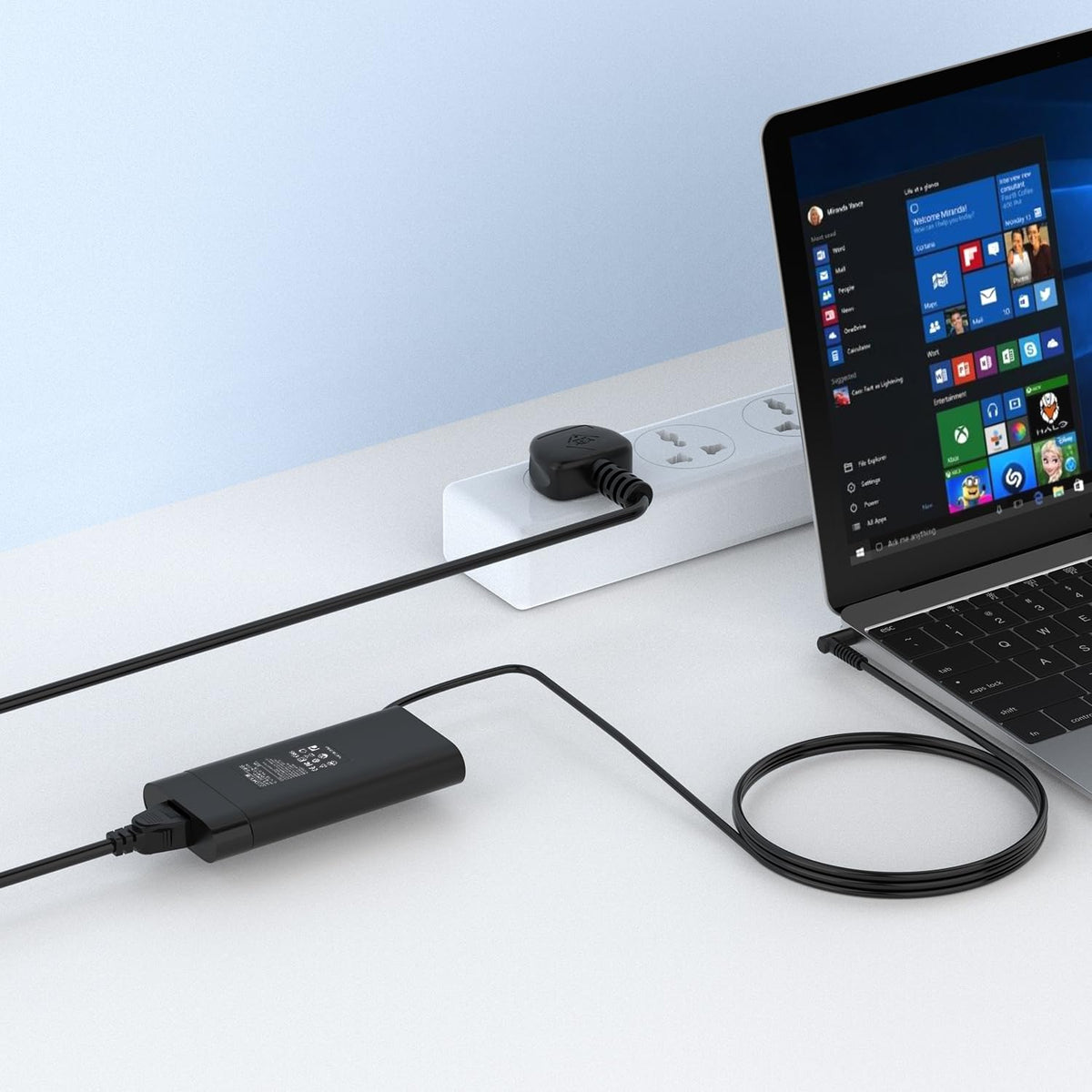12V/24V 100W Car Laptop Charger USB C Compatible with MacBook Lenovo Dell