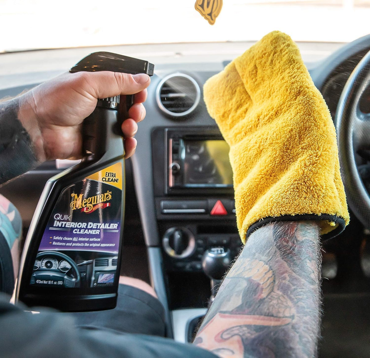 Meguiar's Quik Interior Detailer Cleaner, 473 ml