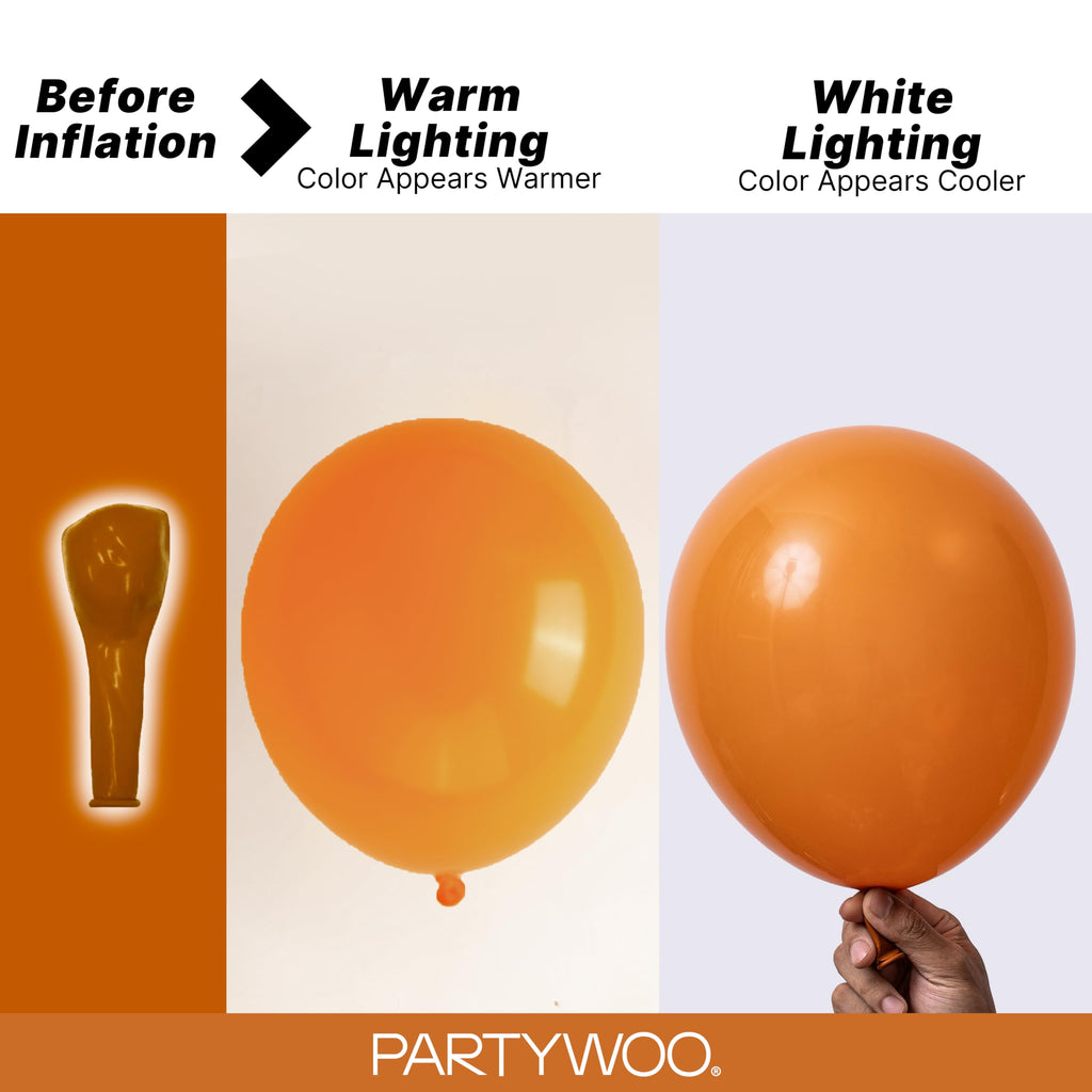 PartyWoo Light Blue Balloons 101pcs Baby Pastel Sky Aqua Blue Color 12 Inch