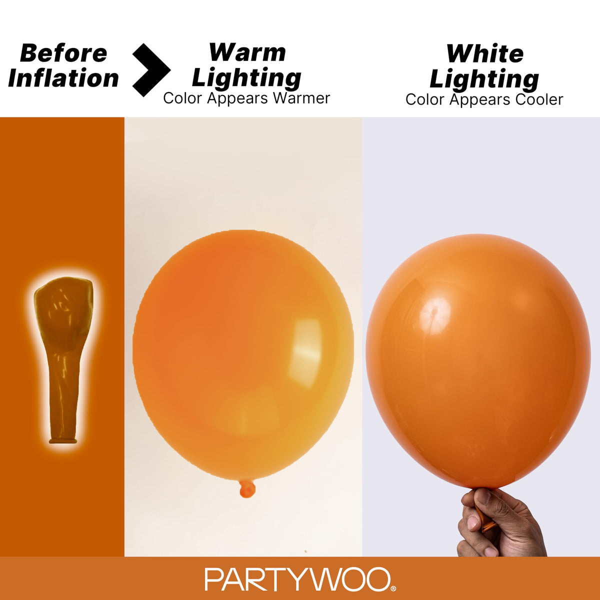 PartyWoo Light Blue Balloons 101pcs Baby Pastel Sky Aqua Blue Color 12 Inch