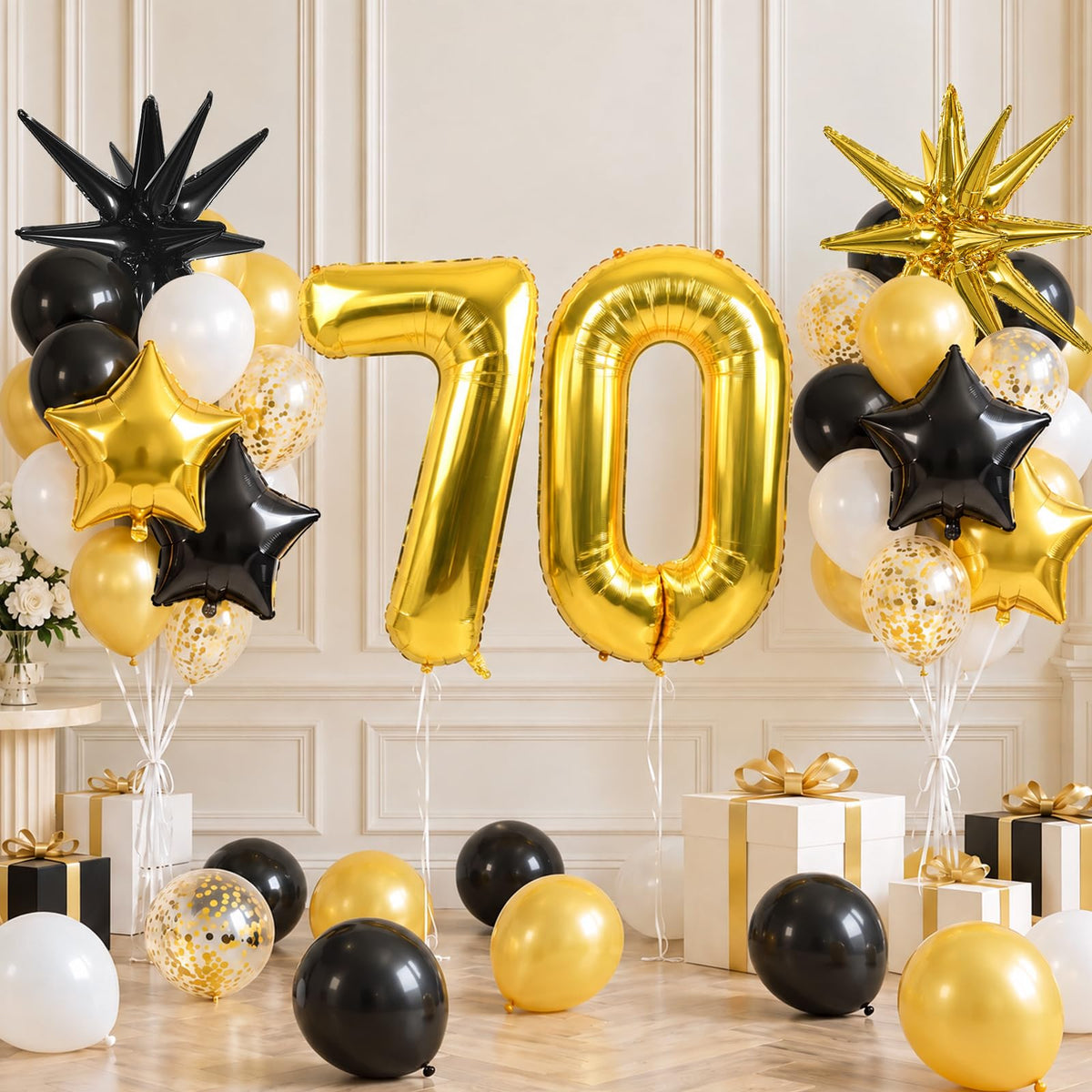 TONIFUL 40 Inch Pastel Purple Number 1 Balloon – Big Lilac Mylar Foil Number Balloons for Anniversary Girl's 1st Birthday, Lavender Gender Neutral Baby Shower, Butterfly Theme Party Decorations