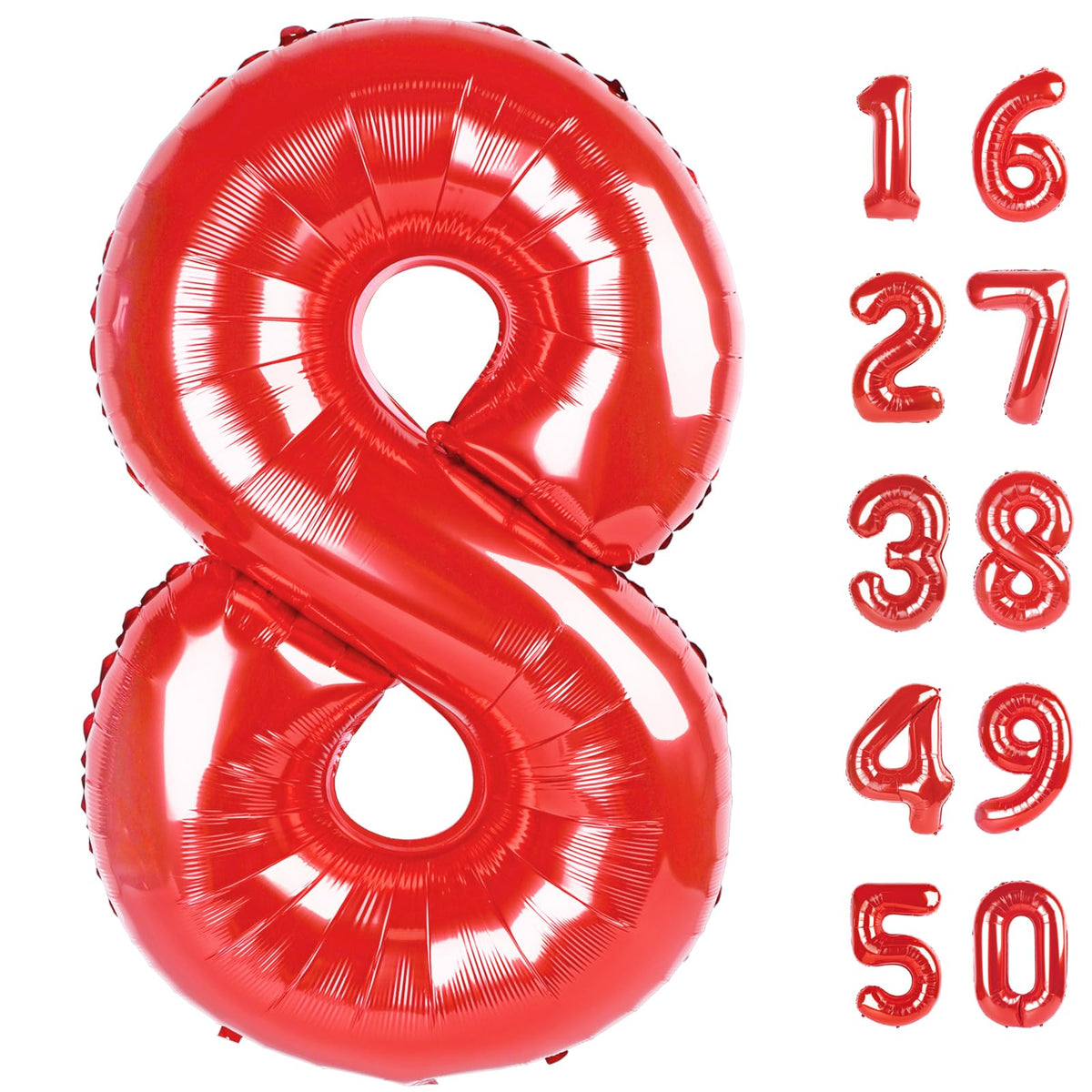 40 Inch Green Number 3 Balloons Foil Digital Helium Number Balloons