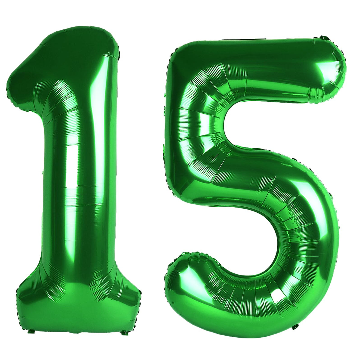 40 Inch Green Number 3 Balloons Foil Digital Helium Number Balloons