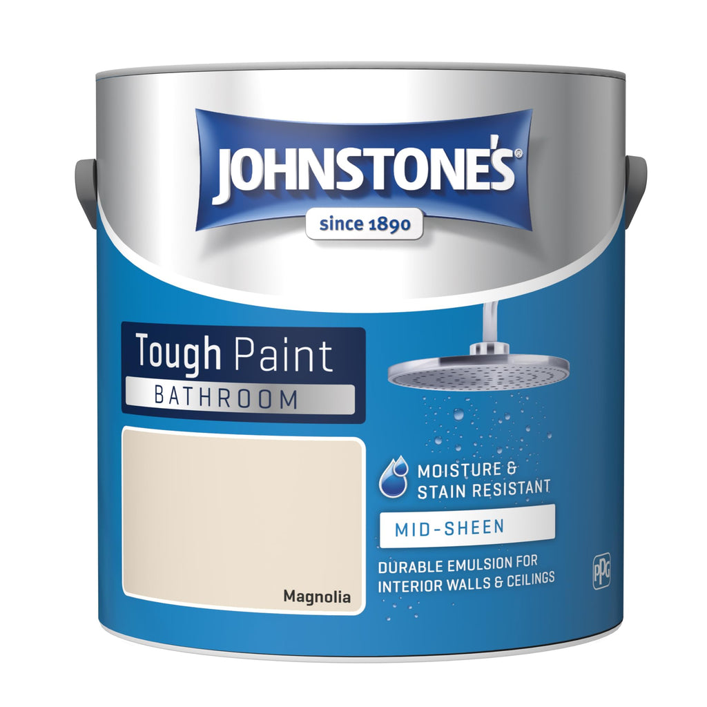 Johnstone's - Bathroom Wall & Ceiling Paint - Pure Brilliant White - 2.5L