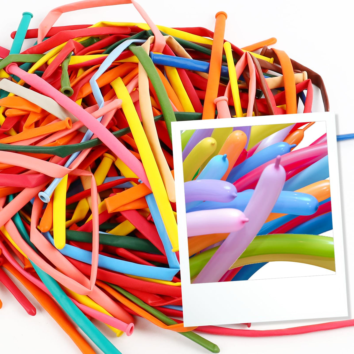 260 Balloons - Clear Long Balloons for Tying Balloon Arch & Balloon Ties