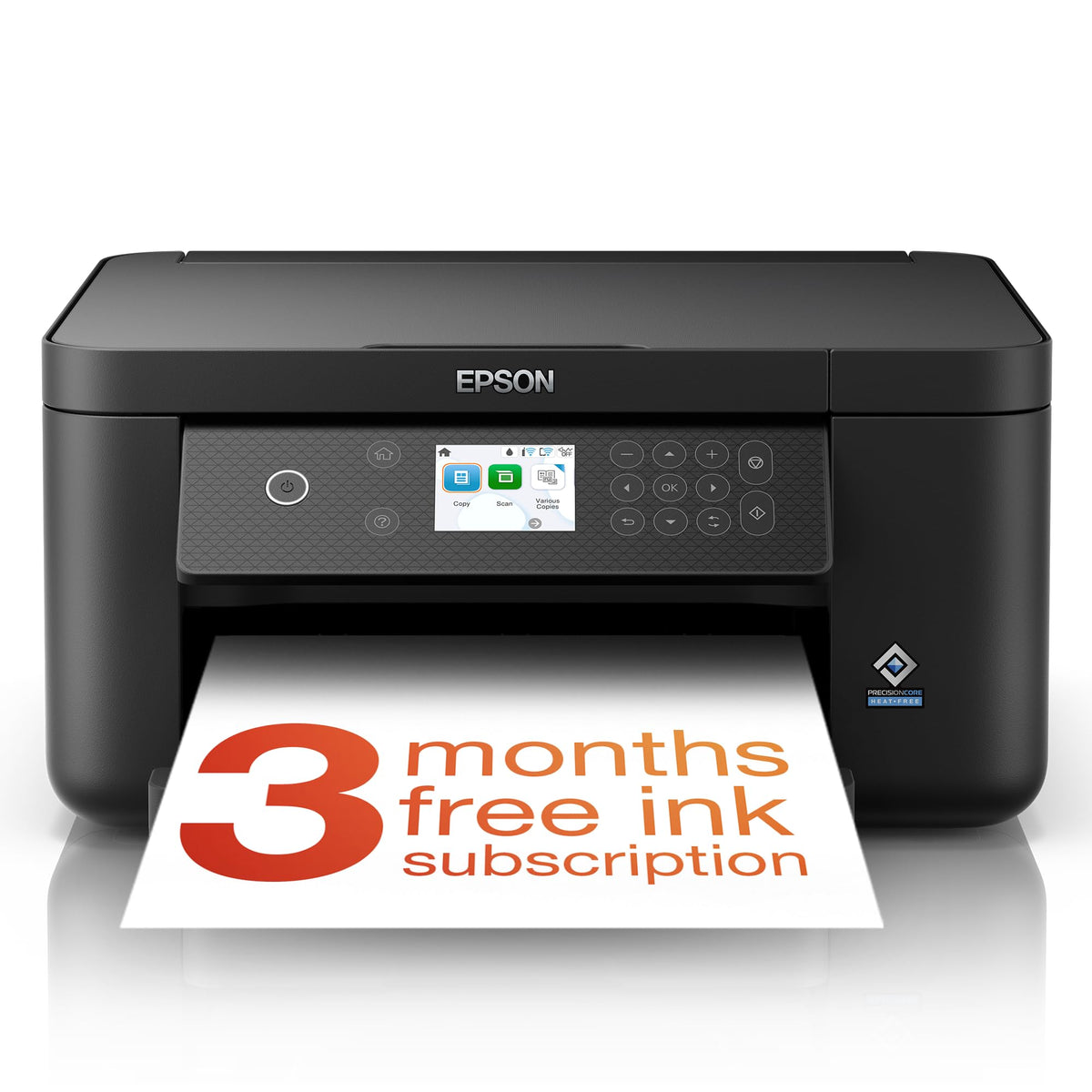Epson Expression Home XP-4200 3-in-1 Ink Multifunction Printer, Scanner, Copier, WiFi, 1440dpi, Duplex, 2.4 Inch Display, DIN A4, incl. 3 Months Readyprint Flex Trial
