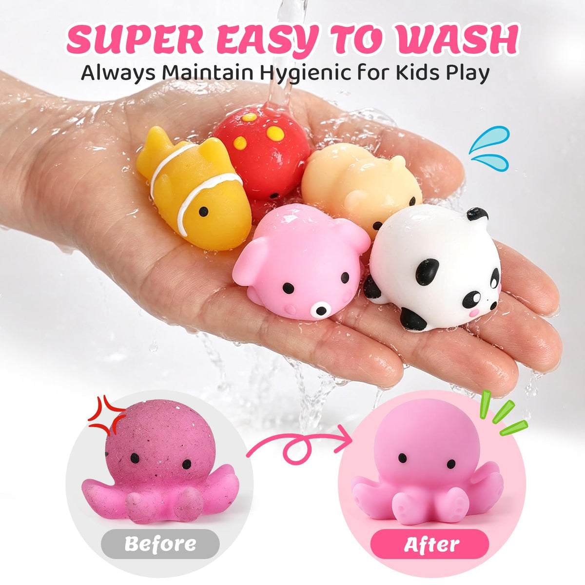 8 Pack Stress Cube ,Slow Rising Stress Balls for Adults