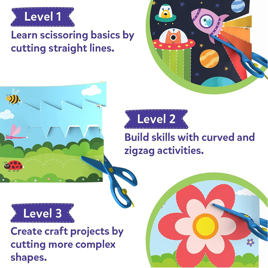 Skillmatics Snip Snip, Scissor Skills, Felt Craft Activity, Christmas Gift