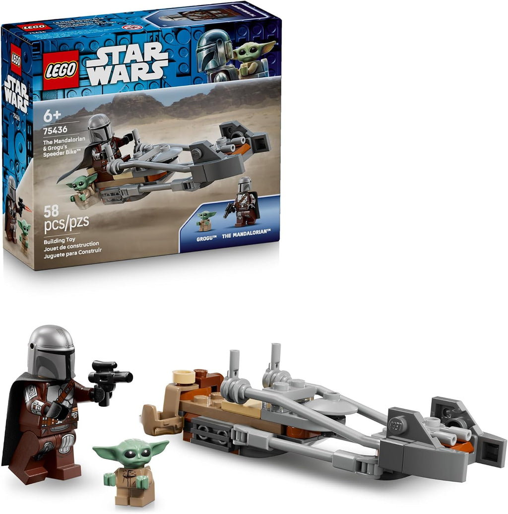 LEGO Star Wars The Mandalorian & Grogu’s Speeder Bike 75436