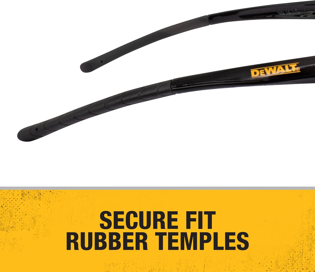 DEWALT Auger DPG101 Safety Eyewear Black/Clear