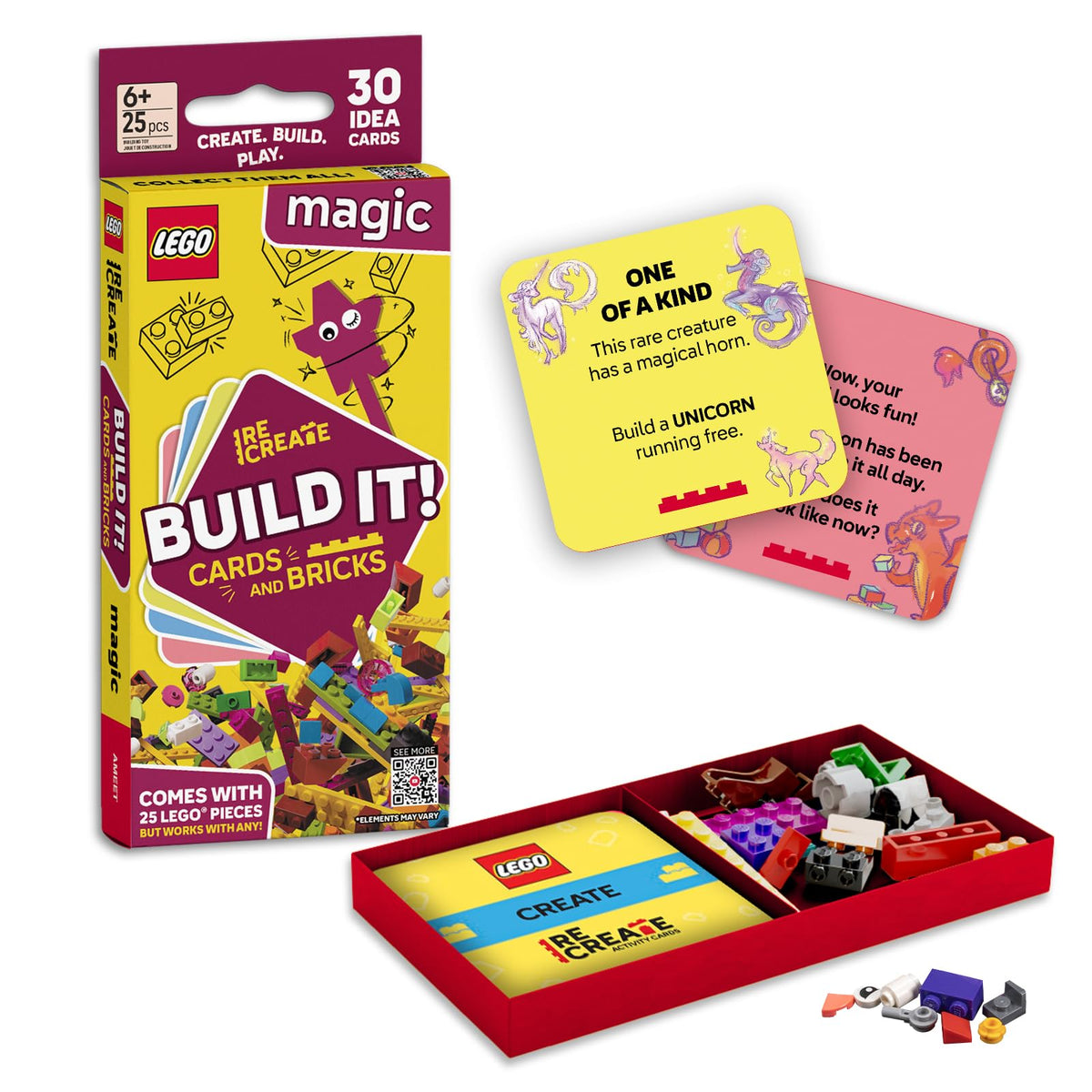 LEGO: Build IT! Cards and Bricks – Animals | Creative Building Ages 6+