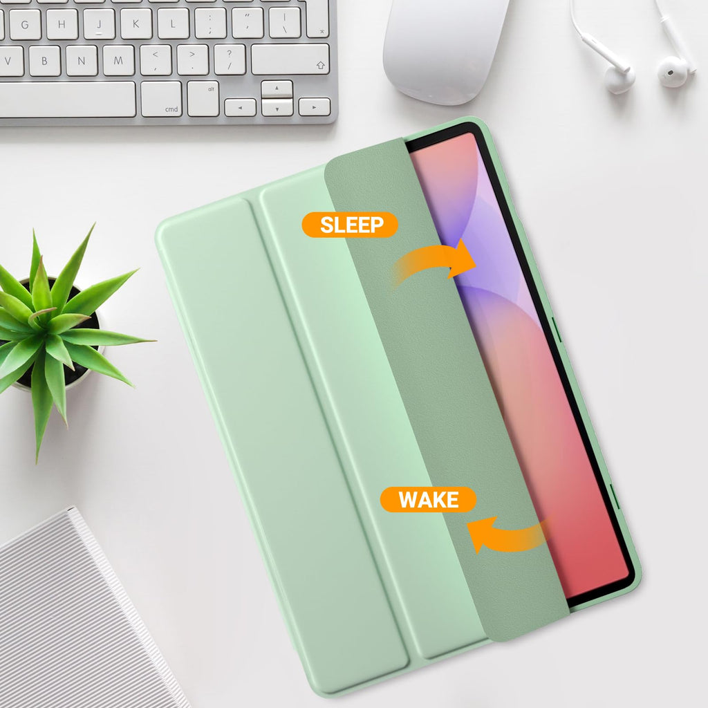 ProCase for Galaxy Tab S10 Lite/S10 FE/S9 FE 10.9" with S Pen Holder -Green