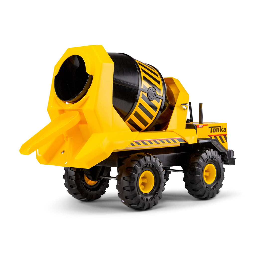 Tonka Steel Classics 4x4 Pickup Truck - Made with Steel & Sturdy Plastic, Yellow Toy Construction Truck, Boys and Girls, Kids, Toddlers, Ages 3+