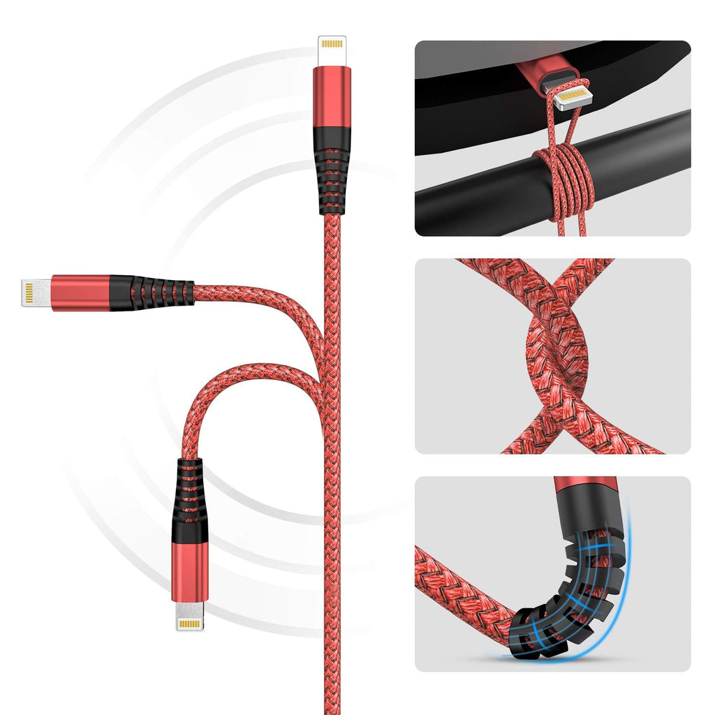 iPhone Charger 3M, 3Pack 10FT Lightning Cable Long iPhone Charger Cable