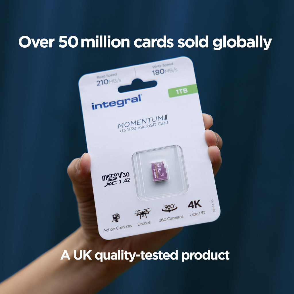 Integral 256GB Gamer's Edge X Micro SD Express Card for Nintendo Switch 2, up to 890MB/s Read, 750MB/s Write, 4K Video, A1, NVMe PCIe, High-Speed Gaming, Reduce Download Times, Ultra-fast Storage