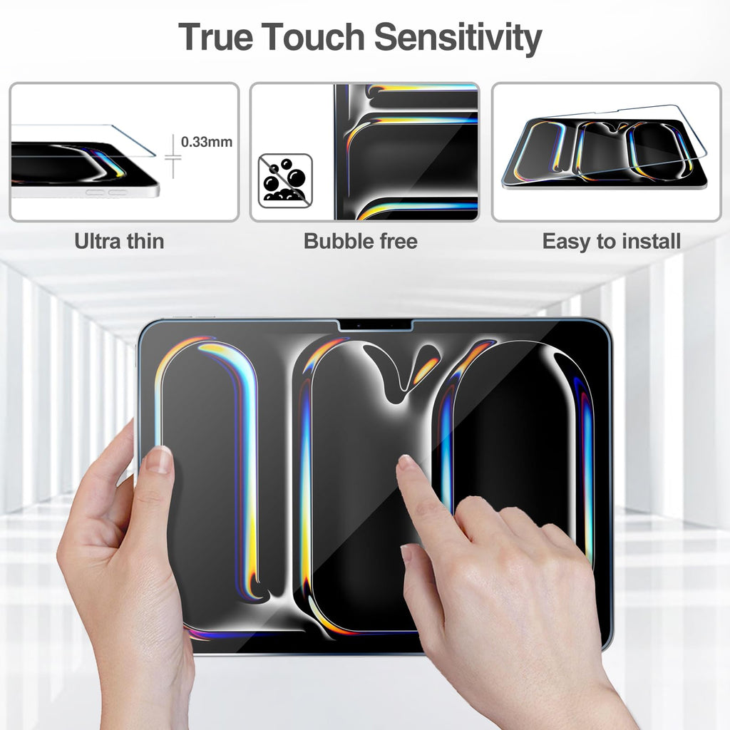ProCase 3 Pack Screen Protector for iPad 9th 8th 7th Generation 10.2 Inch