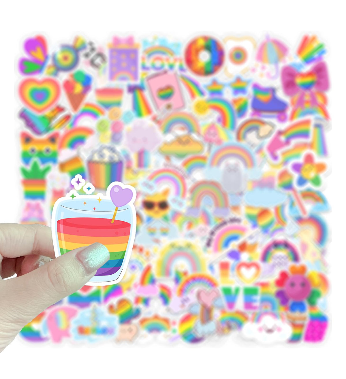 Halloween Party Favors, Halloween Stickers,100PCS Vinyl Waterproof Stickers