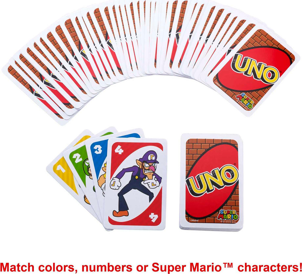 Mattel Games UNO Minecraft Card Game with Storage Tin,Ages 7+