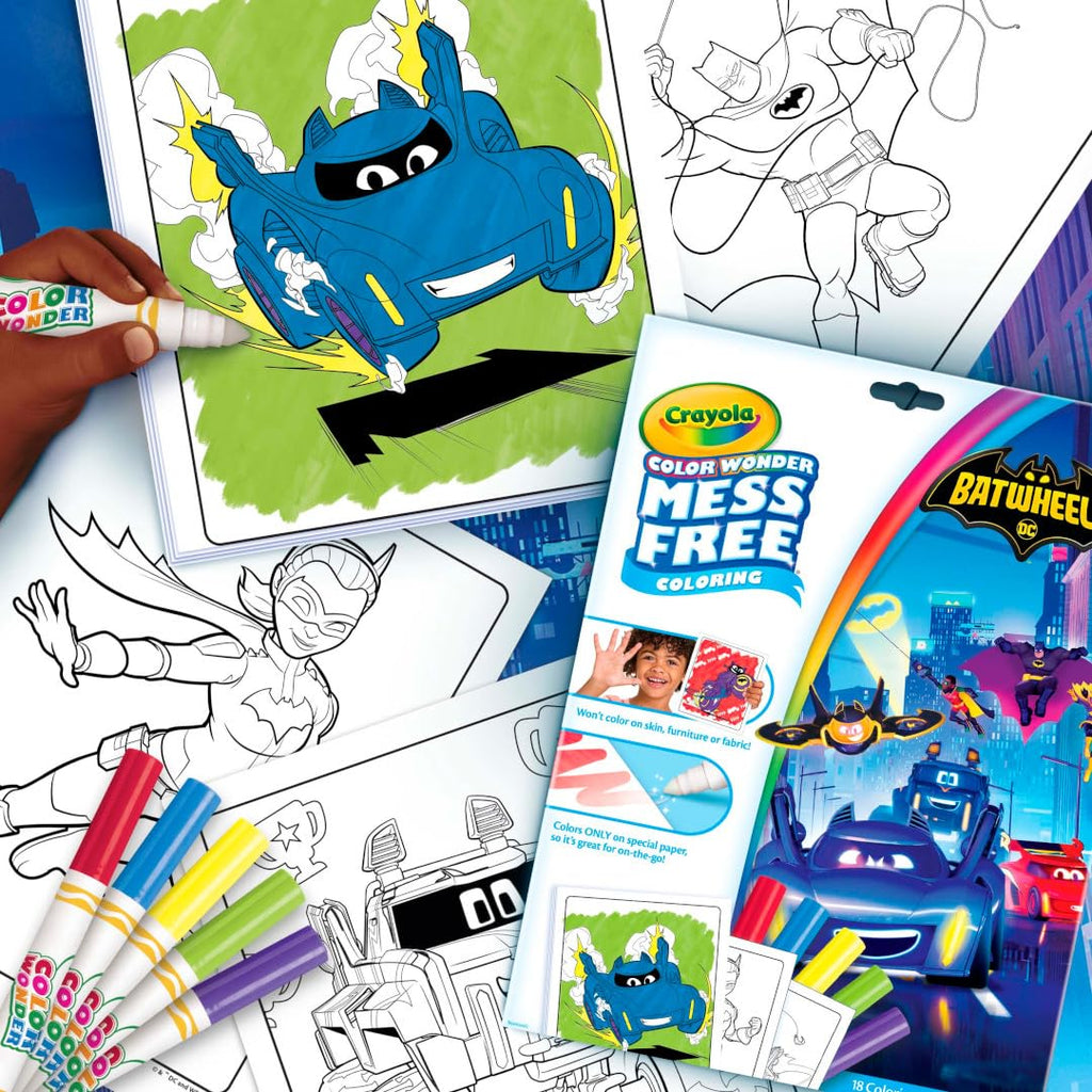 Crayola Color Wonder Mess Free Coloring Activity Set (30+ Pcs)