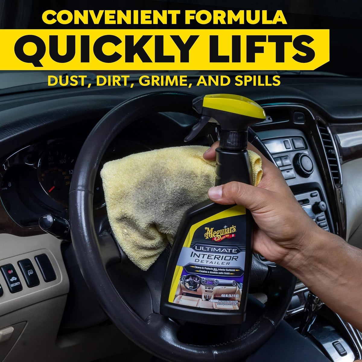 Meguiar's Quik Interior Detailer Cleaner, 473 ml