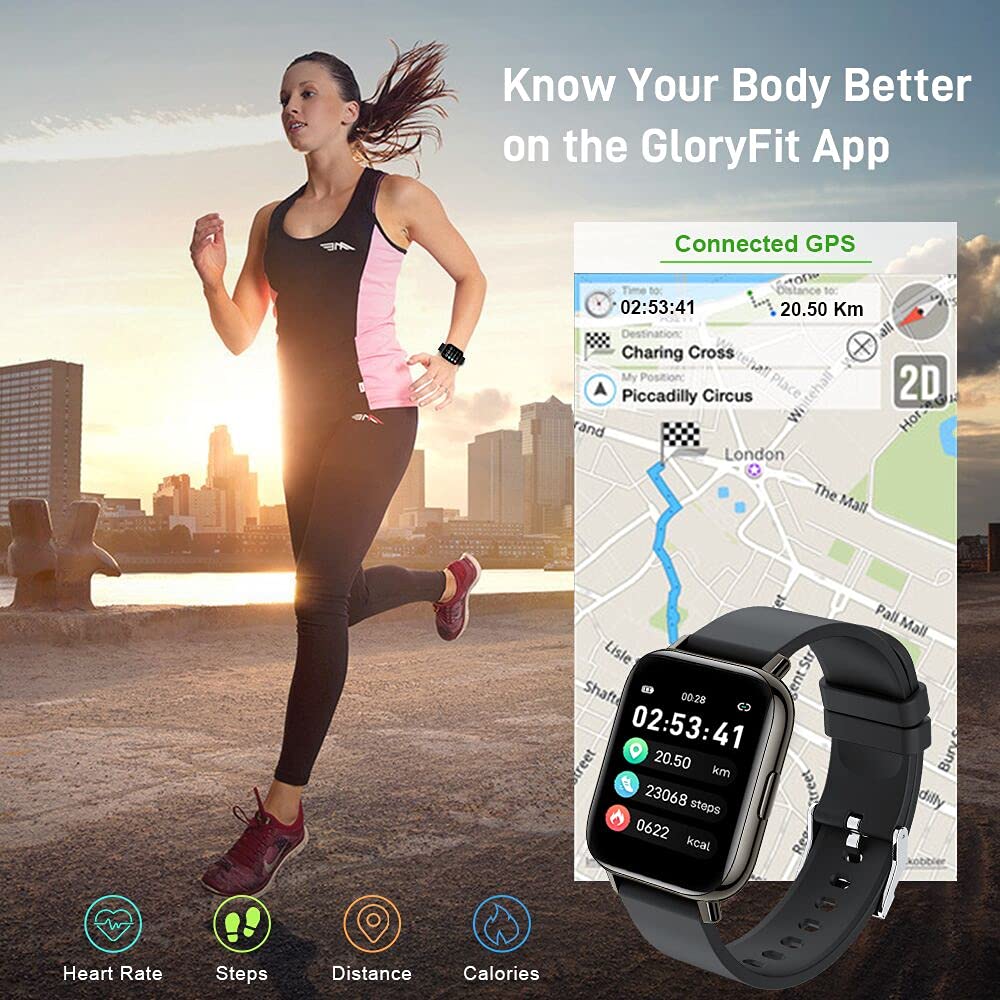 Motast Smart Watch, Fitness Tracker 1.69'' HD for Men Women,