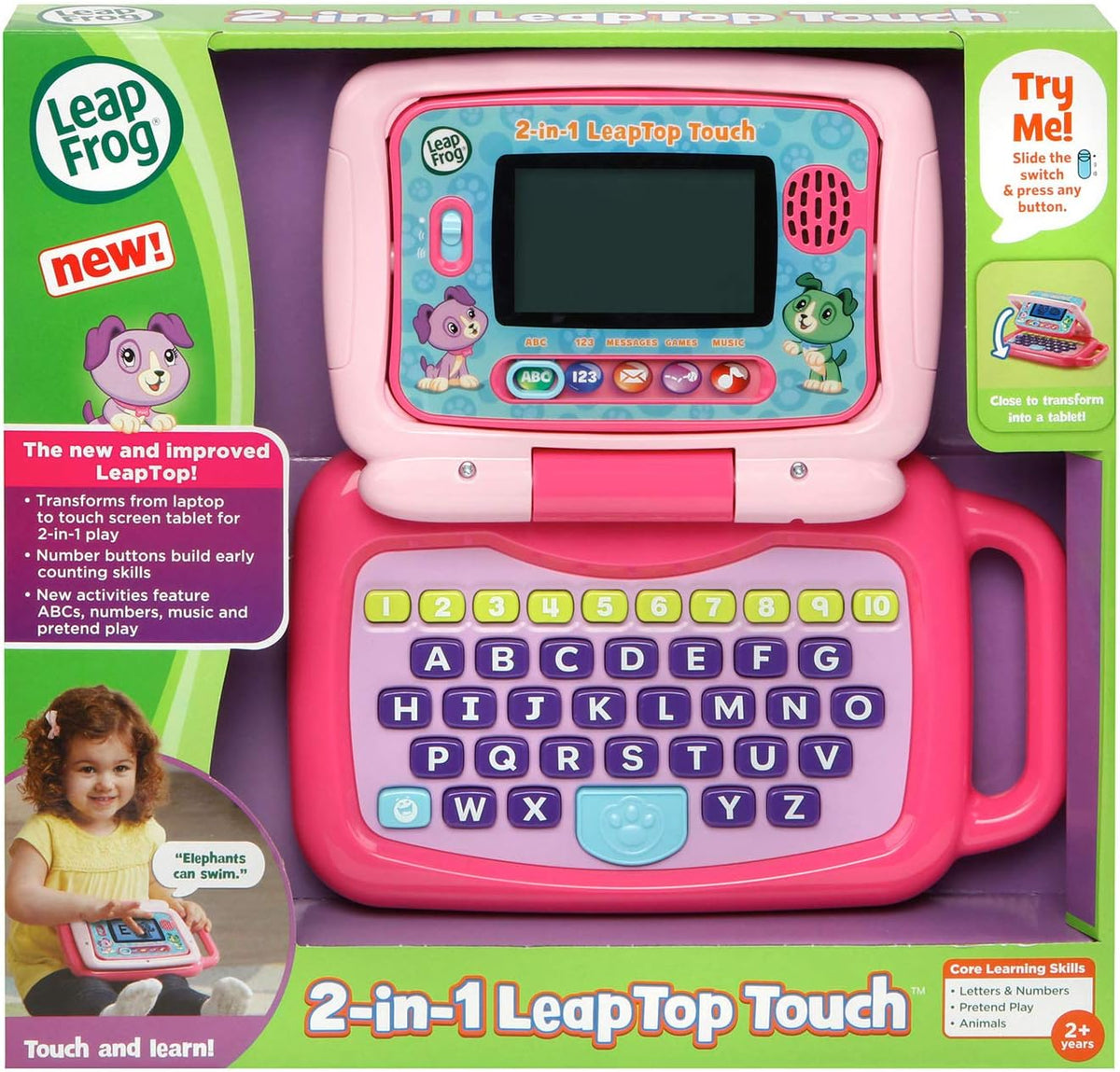 LeapFrog 2-in-1 LeapTop Touch